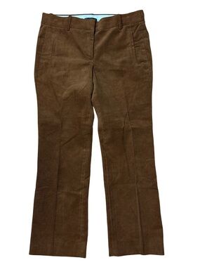 J. Crew Brown Corduroy Straight Leg Pants